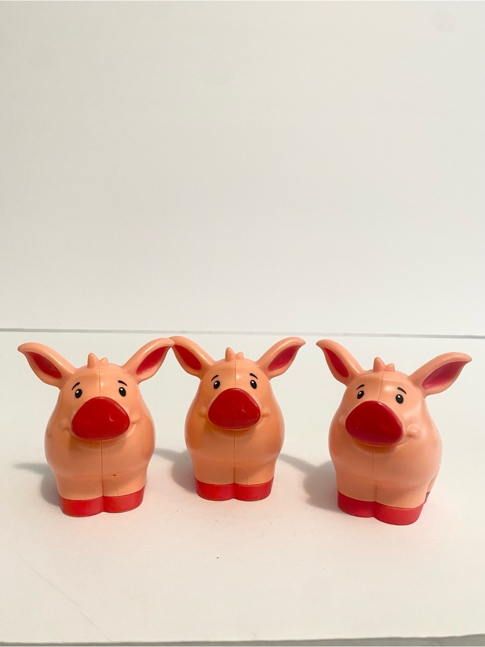 Little People Farm Pink Pig Animal Figure Zoo Toy Bundle Lot Fisher Price